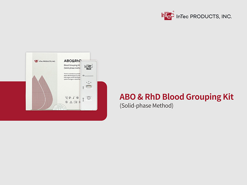 InTec ABO & RhD Blood Grouping Kit Operational Video