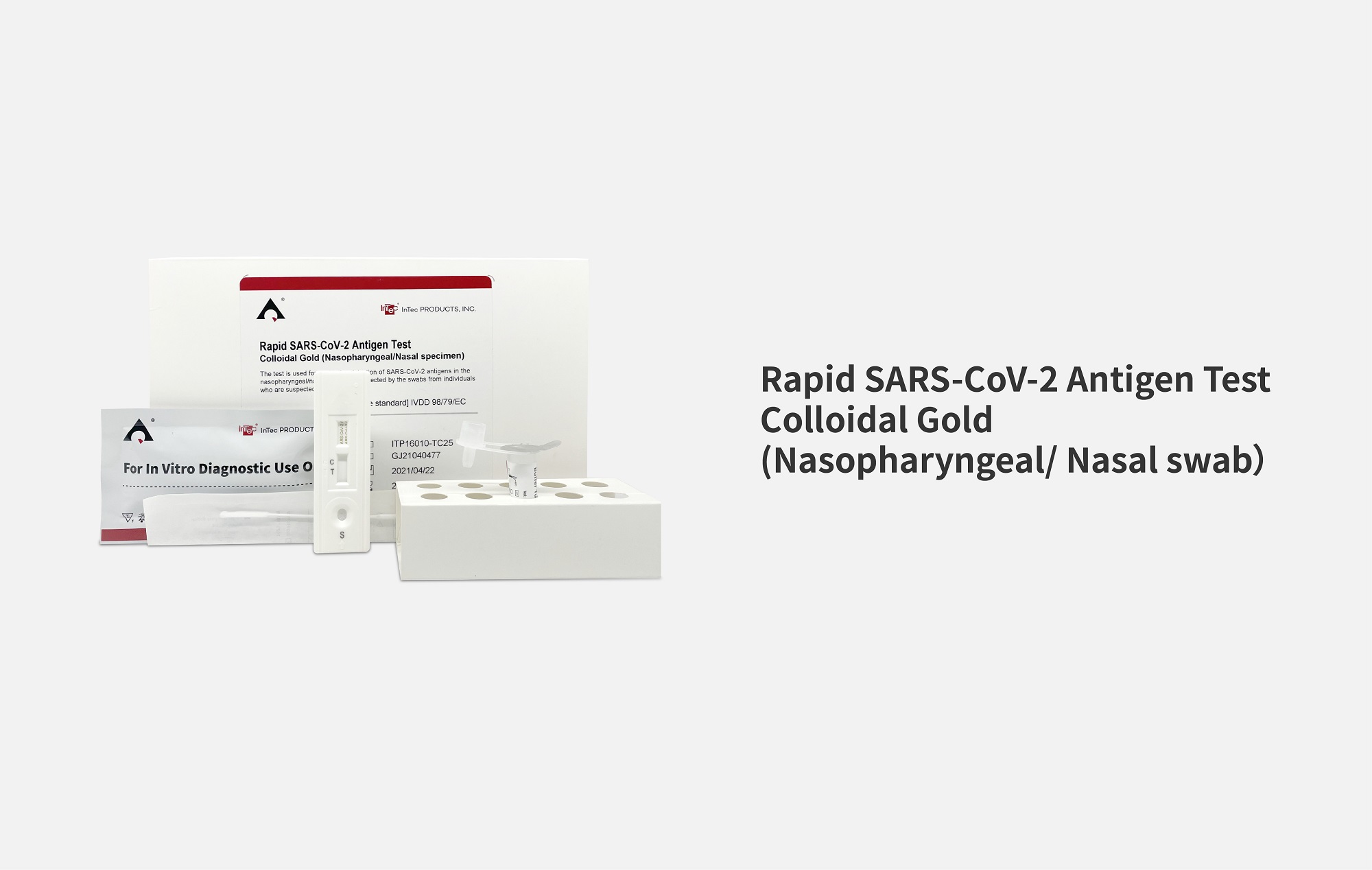 InTec Rapid SARS-CoV-2 Antigen Test (Nasopharyngeal/ Nasal swab) Instructions